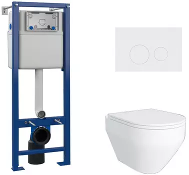 Комплект инсталляции Maretti CA29EA74052 (3 в 1: унитаз CA10PBM29-844, инсталляция AC11P5211, кнопка AC12EA-740)