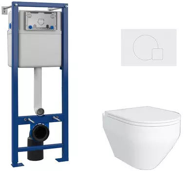 Комплект инсталляции Maretti CA29EL74052 (3в1: унитаз CA10PBM29-844, инсталляция AC11P5211, кнопка AC12EL-740)