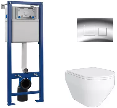 Комплект инсталляции Maretti CA29KA01552 (3в1: унитаз CA10PBM29-844, инсталляция AC11P5211, кнопка AC12KA-015)