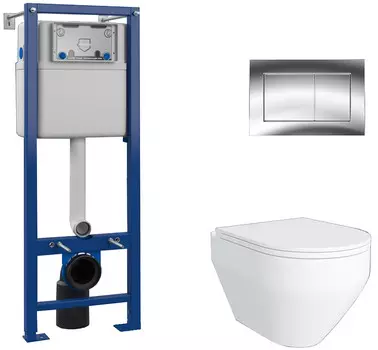 Комплект инсталляции Maretti CA29SF01552 (3в1: унитаз CA10PBM29-844, инсталляция AC11P5211, кнопка AC12SF-015)