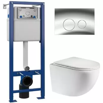 Комплект инсталляции Maretti EA73EA01552 (Комплект 3в1: унитаз EA10PBM73-844, инсталляция AC11P5211, кнопка AC12EA-015)