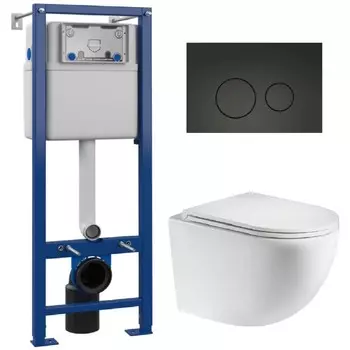 Комплект инсталляции Maretti EA73EA56052 (Комплект 3в1: унитаз EA10PBM73-844, инсталляция AC11P5211, кнопка AC12EA-560)