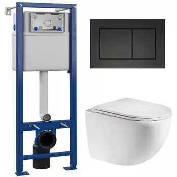 Комплект инсталляции Maretti EA73SF56052 (Комплект 3в1: унитаз EA10PBM73-844, инсталляция AC11P5211, кнопка AC12SF-560)