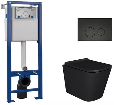 Комплект инсталляции Maretti UM51EA56052 (3в1: унитаз UM10PBM51-560, инсталляция AC11P5211, кнопка AC12EA-560)