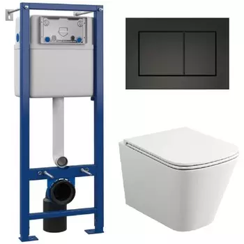 Комплект инсталляции Maretti UM76SF56052 (Комплект 3в1: унитаз UM10PBM76-844, инсталляция AC11P5211, кнопка AC12SF-560)