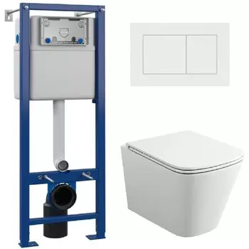 Комплект инсталляции Maretti UM76SF74052 (Комплект 3в1: унитаз UM10PBM76-844, инсталляция AC11P5211, кнопка AC12SF-740)
