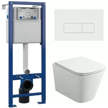 Комплект инсталляции Maretti UM76UM74052 (Комплект 3в1: унитаз UM10PBM76-844, инсталляция AC11P5211, кнопка AC12UM-740)