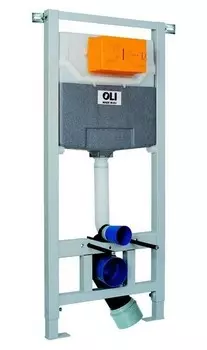 Комплект инсталляции OLI 120 ECO Sanitarblock (0500*1150*0126), пневм+Панель слива KARISMA хром глянец (879235pKA00)