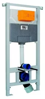 Комплект инсталляции OLI 120 ECO Sanitarblock (0500*1150*0126), пневм+Панель слива KARISMA хром глянец (879235pKA00)