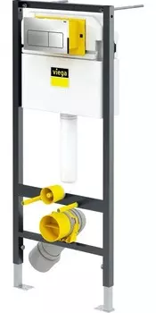 Комплект инсталляции Viega Prevista Dry модель 8522.10 для подвесного унитаза с клавишей смыва (792862)