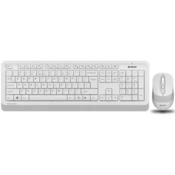 Комплект мыши и клавиатуры A4Tech FG1010 USB белый
