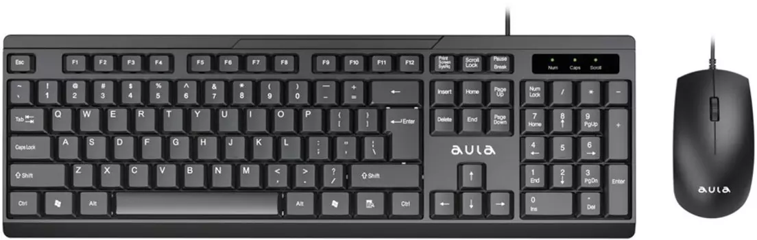 Комплект мыши и клавиатуры Aula AC101