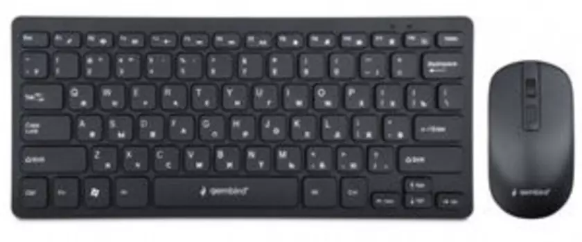 Комплект мыши и клавиатуры Gembird KBS-9100 черный