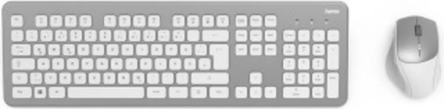 Комплект мыши и клавиатуры HAMA KMW-700 белый (r1182676)