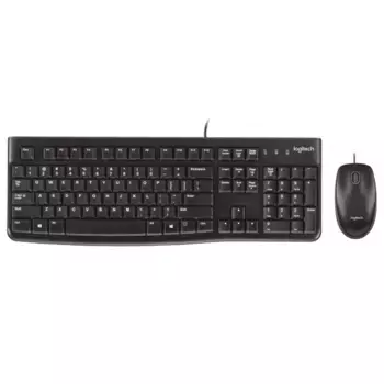 Комплект мыши и клавиатуры Logitech MK120 black (920-002589)