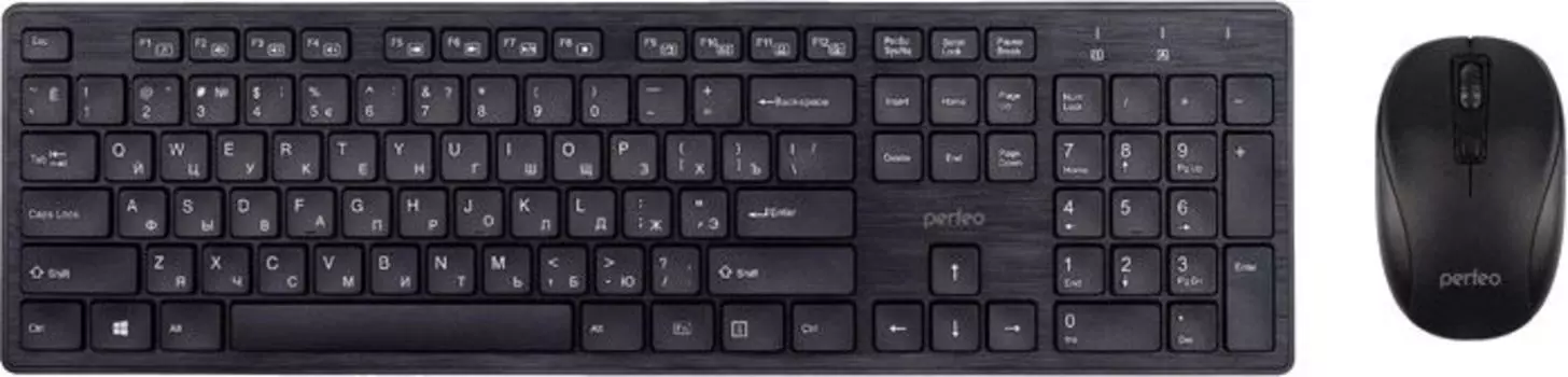 Комплект мыши и клавиатуры Perfeo TWIN (PF-A4500)