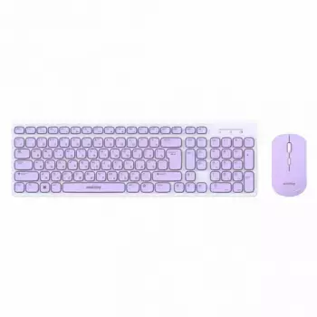 Комплект мыши и клавиатуры Smartbuy ONE SBC-250288AG-WV бело-сиреневый