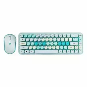 Комплект мыши и клавиатуры Smartbuy SBC-676390AG-T бирюзовый
