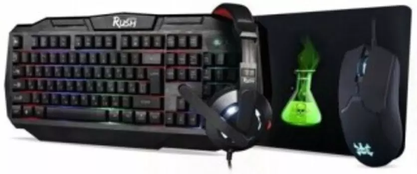 Комплект мыши и клавиатуры Smartbuy SBC-775G-K RUSH Venom