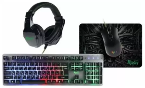 Комплект мыши и клавиатуры Smartbuy SBC-777G-K RUSH Kraken