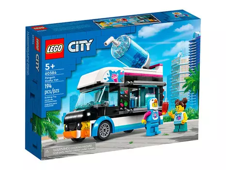 Конструктор Lego City Фургон для шейков Пингвин (60384)