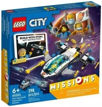 Конструктор Lego City Missions Mars Spacecraft Exploration Missions (60354)