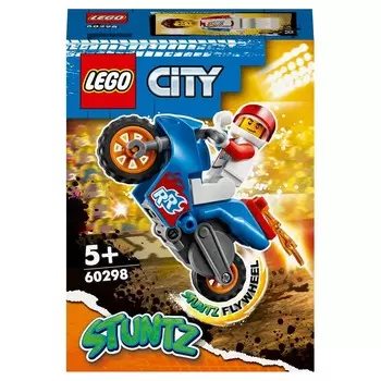 Конструктор LEGO City Ракетный каскадерский велосипед (60298)