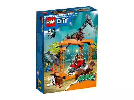 Конструктор LEGO City Трюковое испытание Нападение акулы (60342)