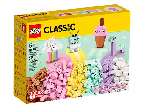 Конструктор Lego Classic Креативное веселье в пастельных тонах (11028)
