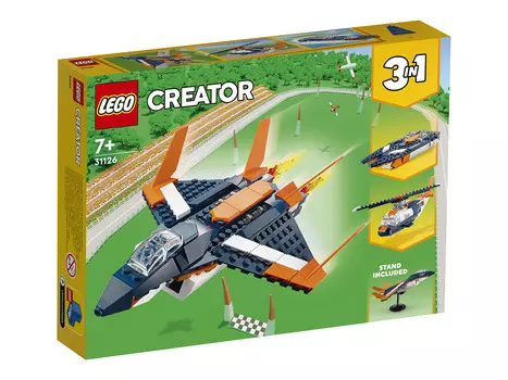 Конструктор LEGO Creator Сверхзвуковой самолет (31126)