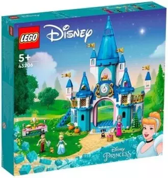 Конструктор Lego Disney Princess Cinderella and Prince Charmings Castle (365дет.) (43206)