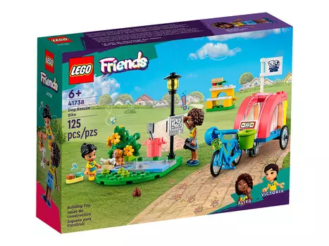 Конструктор LEGO Friends Велосипед для спасения собак (41738)