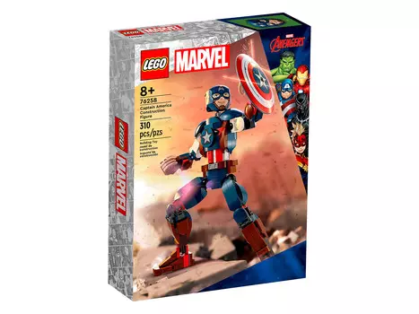 Конструктор Lego Marvel Сборная фигурка Капитана Америки (76258)