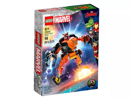 Конструктор LEGO Marvel Super Heroes Робот Ракетный Енот (76243)