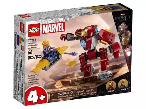 Конструктор Lego Marvel Железный Человек Халкбастер против Таноса (76263)
