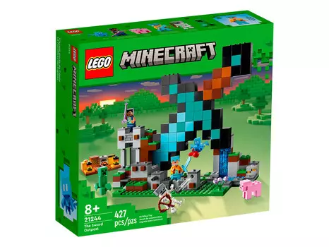 Конструктор Lego Minecraft Пост охраны меча (21244)