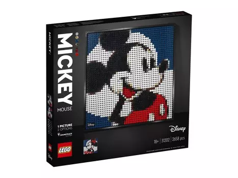 Конструктор LEGO Wall Art - Disney's Mickey Mouse (31202)
