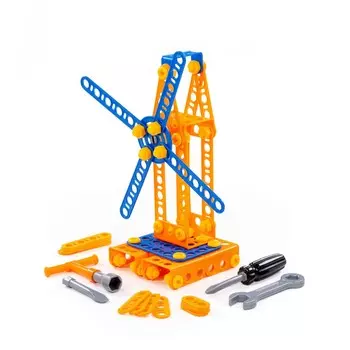 Конструктор Полесье Изобретатель-Мельница N1 (105 элементов) (55385)