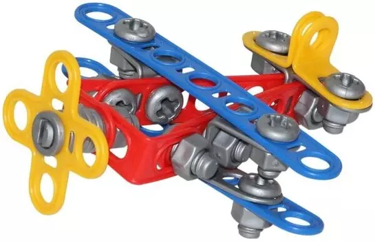 Конструктор Полесье Изобретатель-Самолёт N1 (57 элементов) (55002)