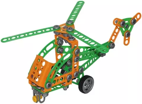 Конструктор Полесье Изобретатель - Вертолёт N1 (130 элементов) (55026)