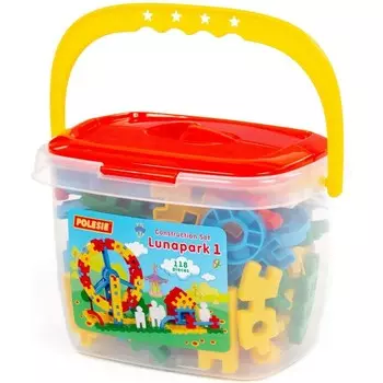 Конструктор Полесье Луна-парк 1 (118 элементов) (51585)