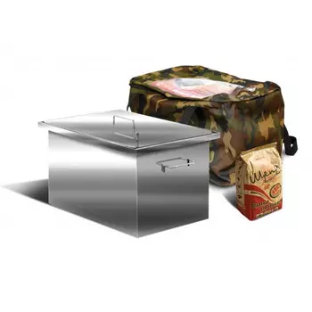 Коптильня Ольховый дым КП-14 (500х300х300 2мм)