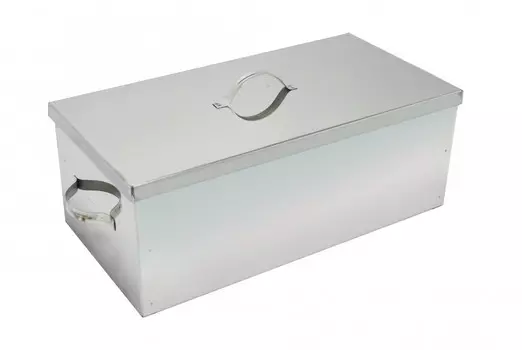 Коптильня УЗБИ двухуровневая Г/К (500х250х200мм), НЕРЖ. 0,8мм