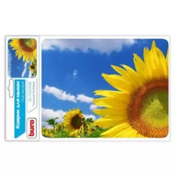 Коврики для мыши Buro BU-M20036 подсолнухи