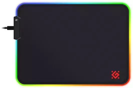 Коврики для мыши DEFENDER BLACK L LIGHT (50008)