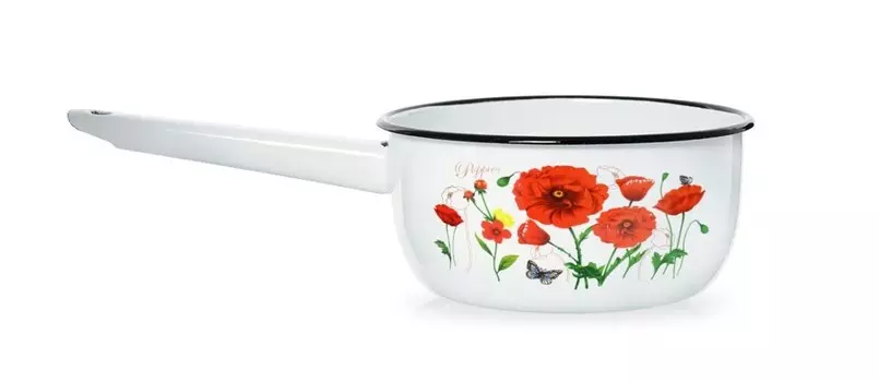 Ковш Эстет ЭТ-72804 Красные маки 1.5л