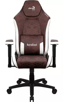 Кресло Aerocool Crown AeroSuede Burgundy Red