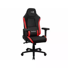 Кресло Aerocool Crown Leatherette Black Red