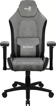 Кресло Aerocool CROWN PLUS AeroSuede Stone Grey