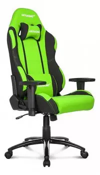 Кресло AKRacing PRIME black/green (AK-K7018-BG)